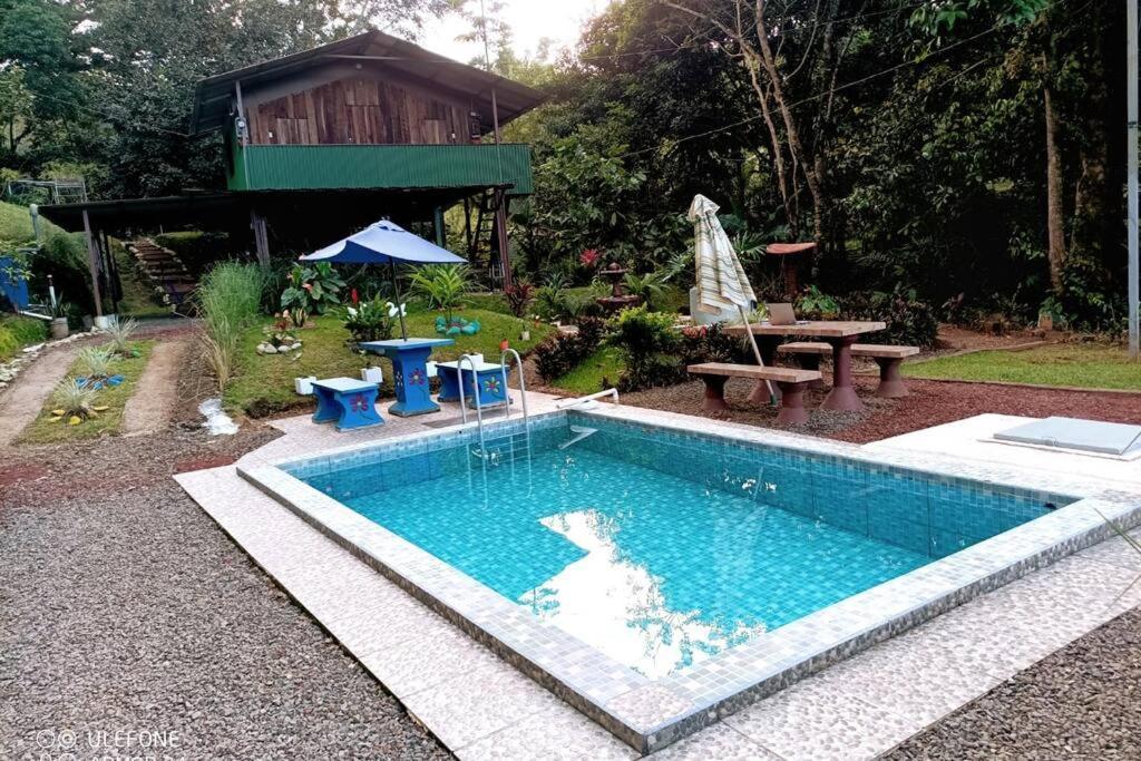 Cabana Con Piscina Venecia Exteriör bild